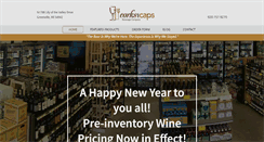 Desktop Screenshot of corksncaps.com